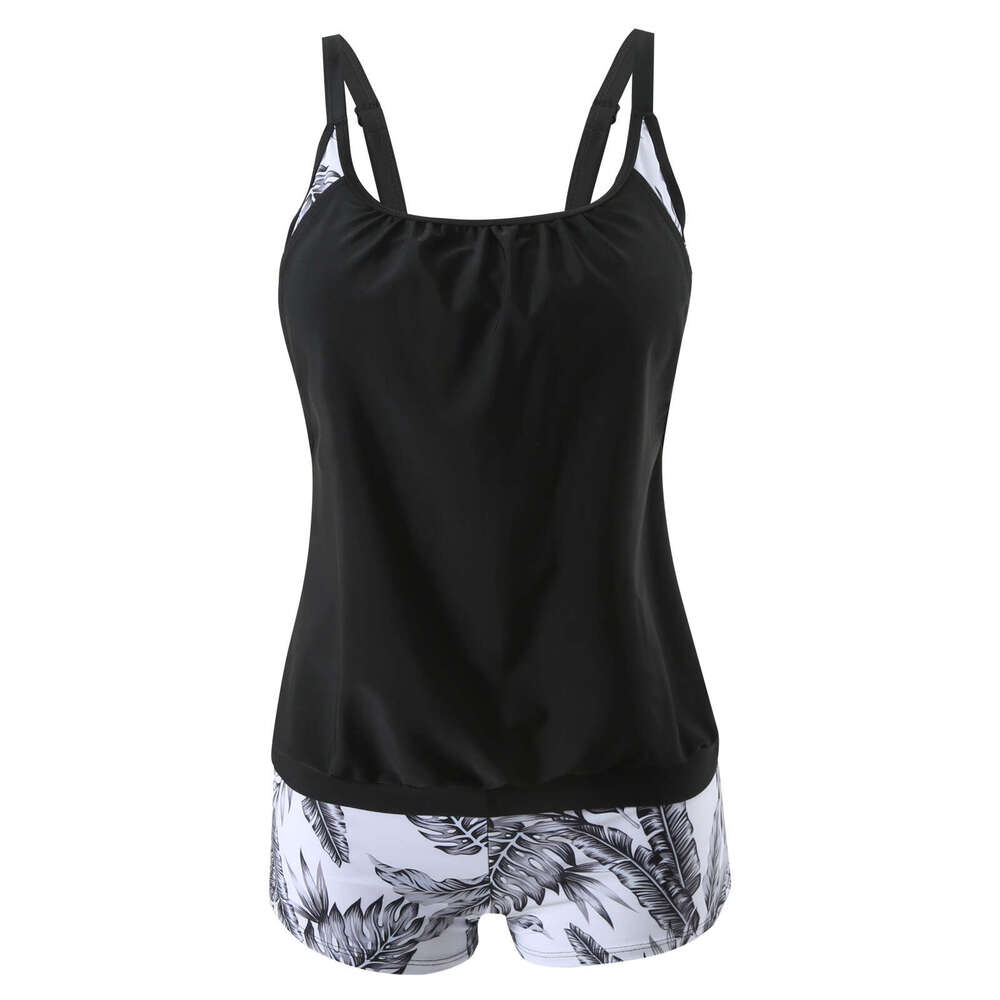 Swimsuits designer womens maillot de bain New European and American Plus Size Women's Quick-Dry Shorts and Tank Top Conserva