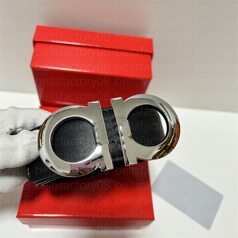 Designer Fashion Mens Belt Classic Brand Luxury Leather Womens Belt Casual Business High Quality Top Letter Smooth Buckle Printed Unisex Style with Gift Box