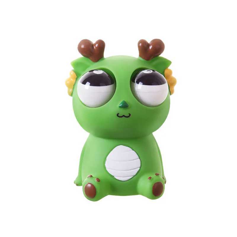Decompression Big-eyed Dragon Pinch Music Squeeze Little Doll Funny H260402