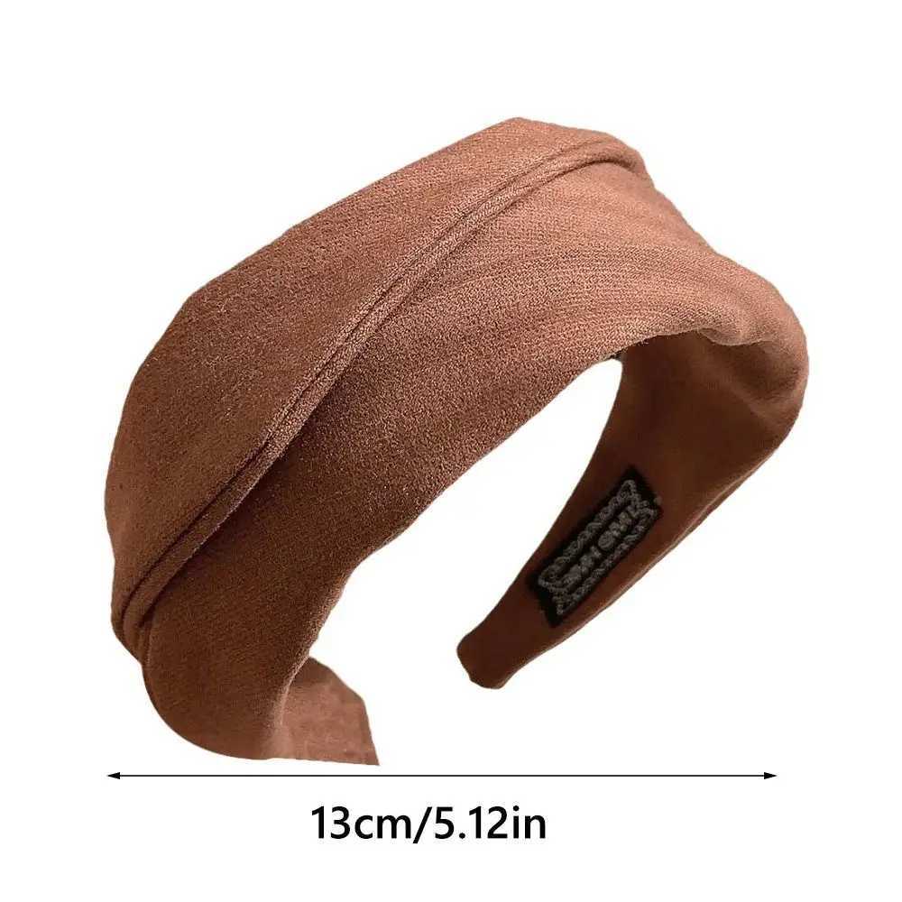 Korean Wide-brimmed Hair Headband Thickened Vintage Headbands Hoop Hair Accessories Girls Gift D260326