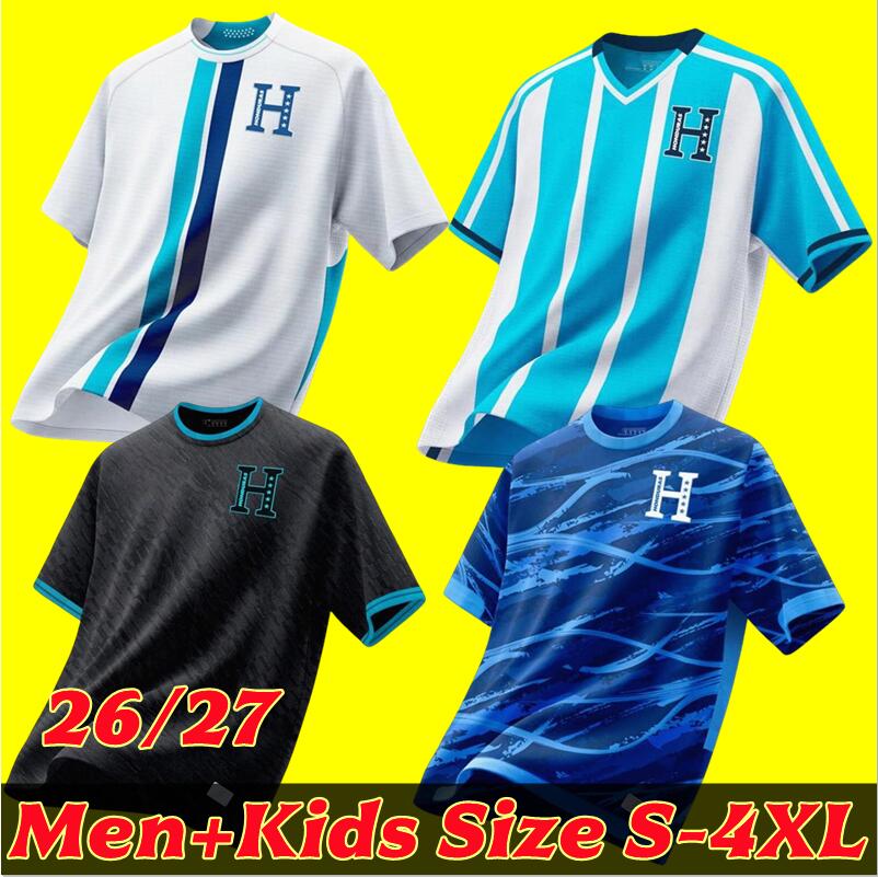 2026 2027 Honduras National Team Mens 26 27 Soccer Jerseys CARLOS RODRIGUEZ LOZANO QUIOTO GARCIA Home White Away Football Shirt World Preliminaries