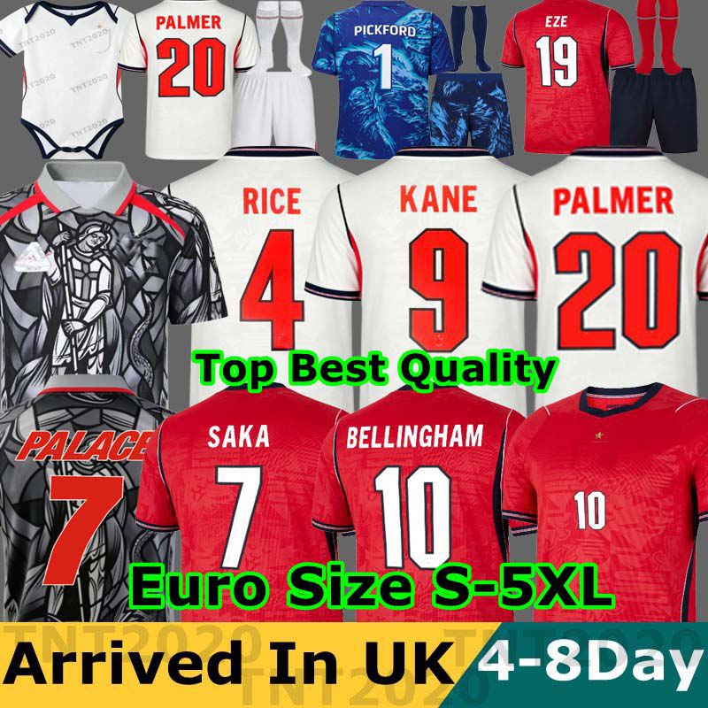 Top Palace england kit 26 27 world cup 2026 Football Shirt PALMER EZE BELLINGHAM STONES Football kits Soccer Jersey RASHFORD KANE SAKA RICE FODEN Women Men Kids Kit