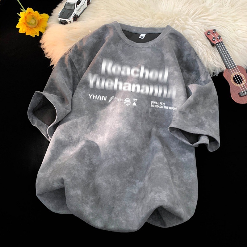 Mens Designer T Shirt Classic Print American Style Womens T-Shirt Top Round Neck Brand High Version Best-Selling Popular Fast Delivery Hipster T Shirt