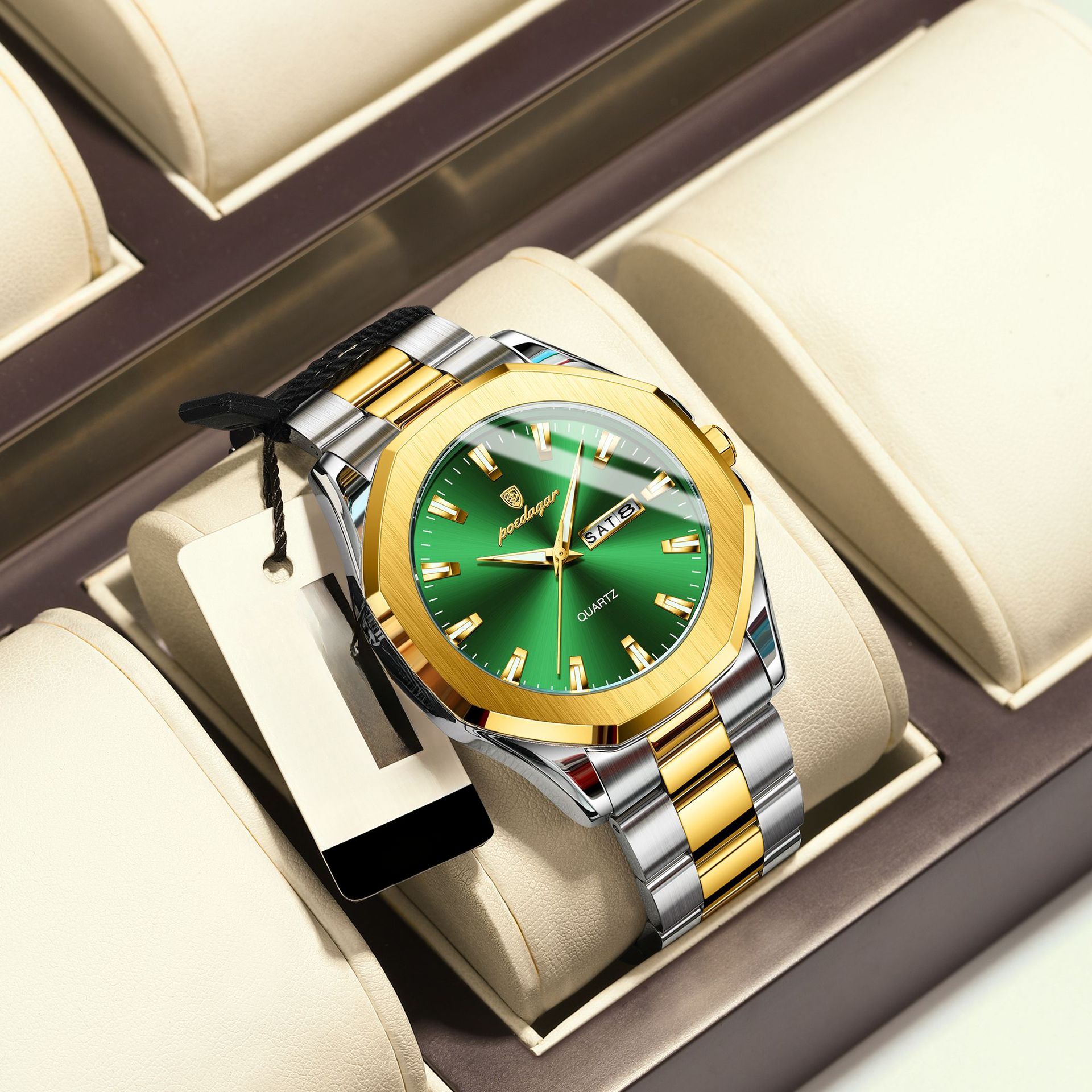 Swiss Brand Fashionable New Men's Waterproof Business Quartz Wristwatch Designer Watch Fashionable And Luxurious Casual Watch