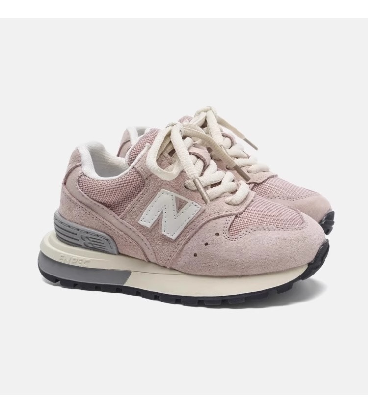 Kids Casual Retro Sneakers Suede Mesh Non-Slip Soft Sole Walking Shoes for Daily Wear School lightweight wear-resistant Free shipping