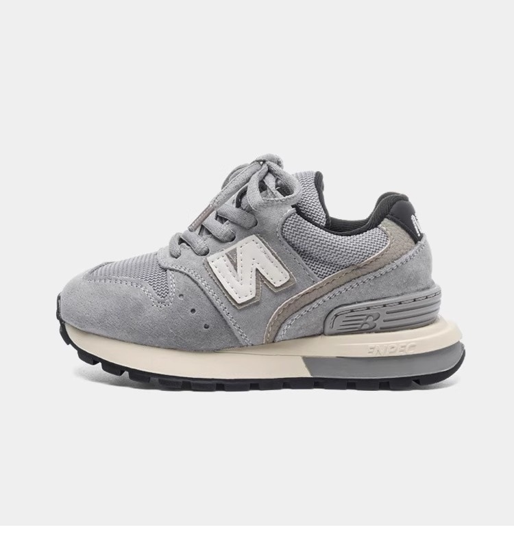 kids retro sneakers for boys girls Suede Mesh Casual Shoes Non-Slip Lightweight Walking Shoes for Toddler Little Kid Free shipping