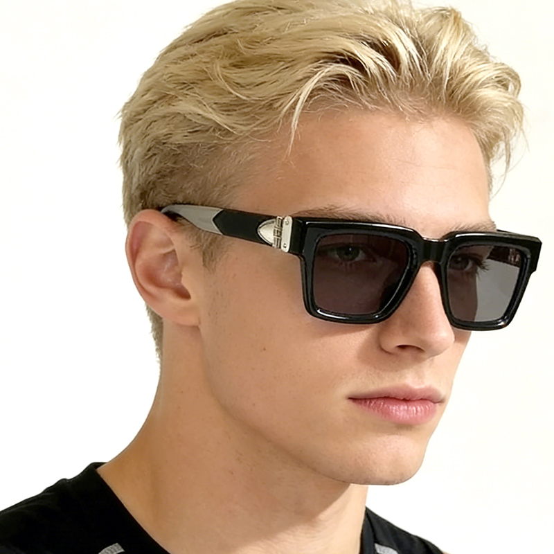 Millionaire Square Sunglasses Men Vintage Luxury Sun Glasses Trendy Fashion Glasses Gafas De Sol Hombre Lunette Soleil Femme CB Fashion Accessories