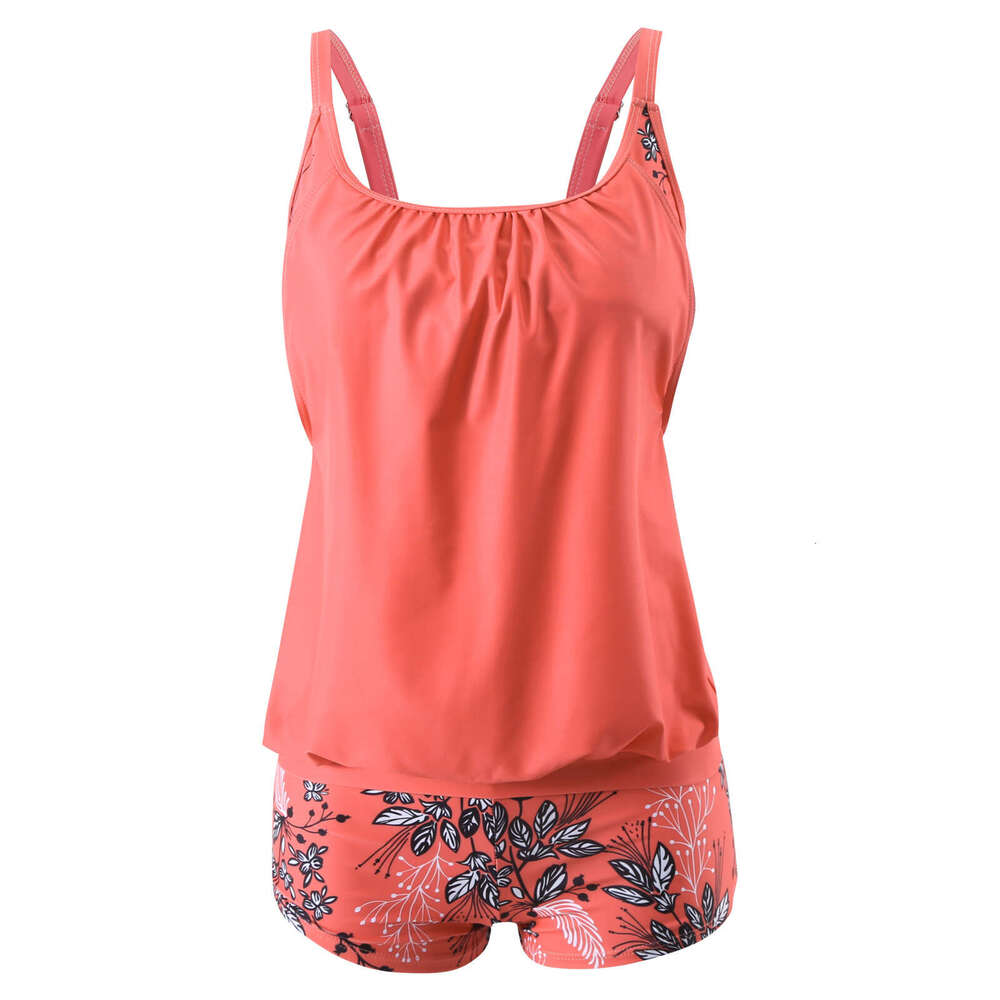 Swimsuits designer womens maillot de bain New European and American Plus Size Women's Quick-Dry Shorts and Tank Top Conserva