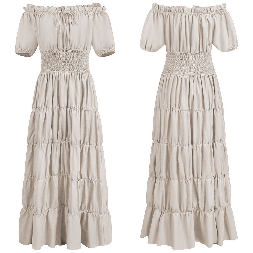 Medieval Renaissance stage coswear Halloween womens dress cosplay role-playing costumes 210609