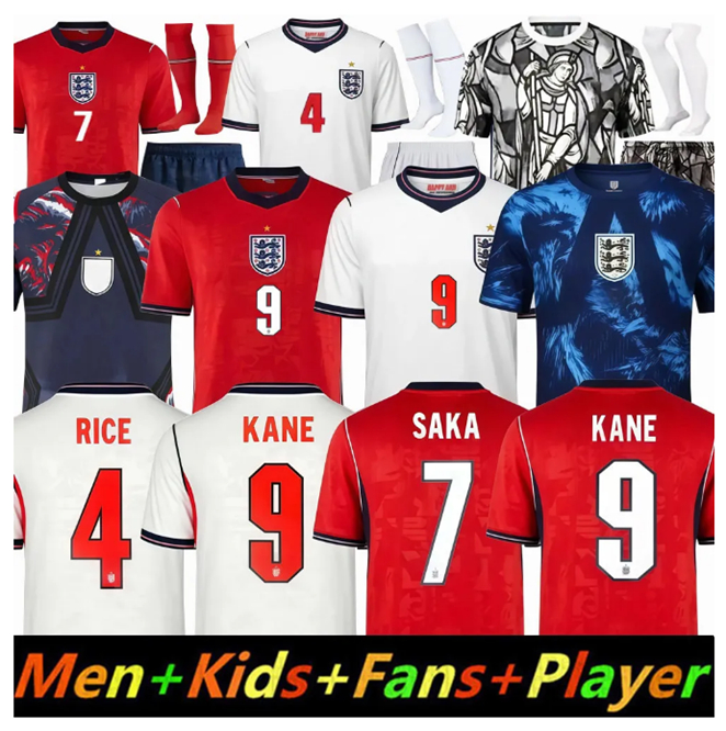 2026 2027 england football shirt Bellingham PALMER Foden MAINOO 26 27 kane rice saka Soccer Jerseys Home Away camisa de futebol adult Men Kids kit uniform fans player