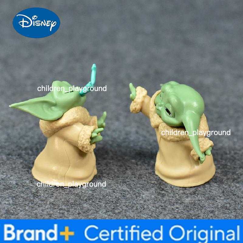 Disney 5pcs/set 4-7cm Baby Yoda Grogu Mandalorian Action Figure Toys Yoda Baby Action Toys Star Wars Figuras Hot Xmas Gifts L260616