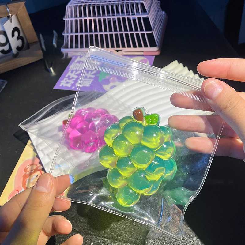 Fidget Grape Toy for Stress Relief - Squishy Slow Rising Sensory Prop H260326