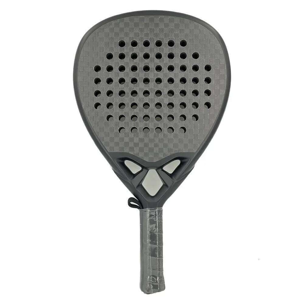 Custom Printed Padel Good Design 3K 12K 18k Carbon Fiber Beach Tennis Racket With Eva Grip Portable Equipment 26H0326
