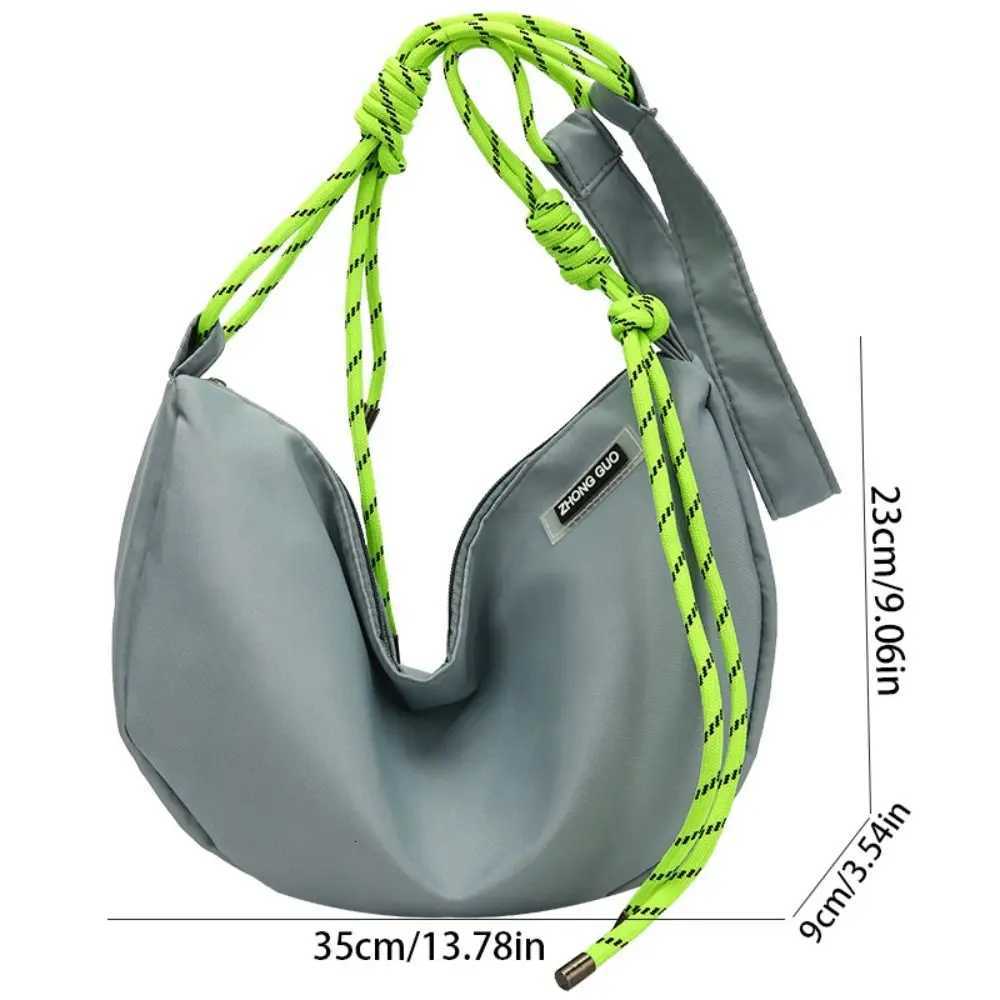 Casual Nylon Rope Nylon Crossbody Bag Casual Fashion Messenger Bag Solid Color Multifunctional Shoulder Bag Men C260327