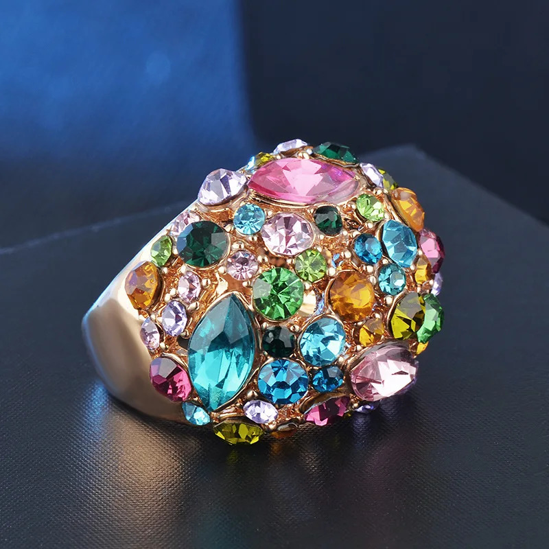 y Jewelry n Vintage Rings for Women Aesthetic Wedding Ring Fashion Accessories Couple Crystal 260327 - view 6