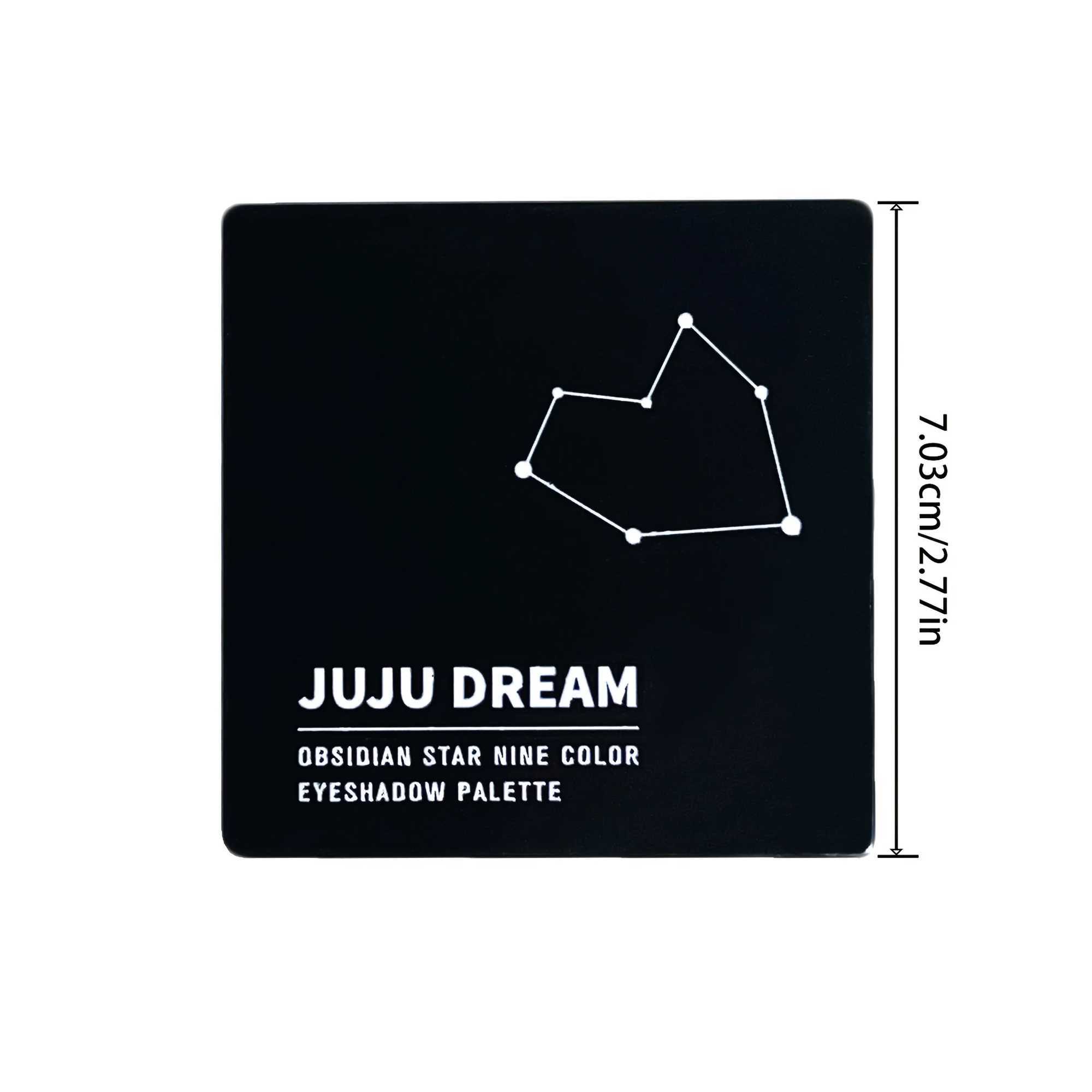 Smoky Eye Shadow Palette 9 Color Black Dark Grey Smokey Makeup Pallet Matte Shimmer Glitter Long-Wearing Waterproof H260327