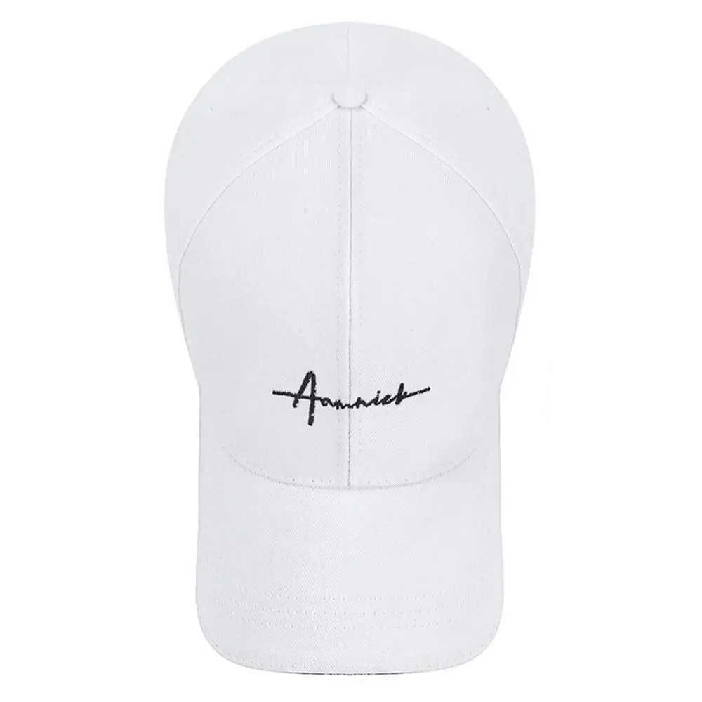 Breathable Adjustable Sun Hats Cotton Solid Color Baseball UV Protection Men M260327