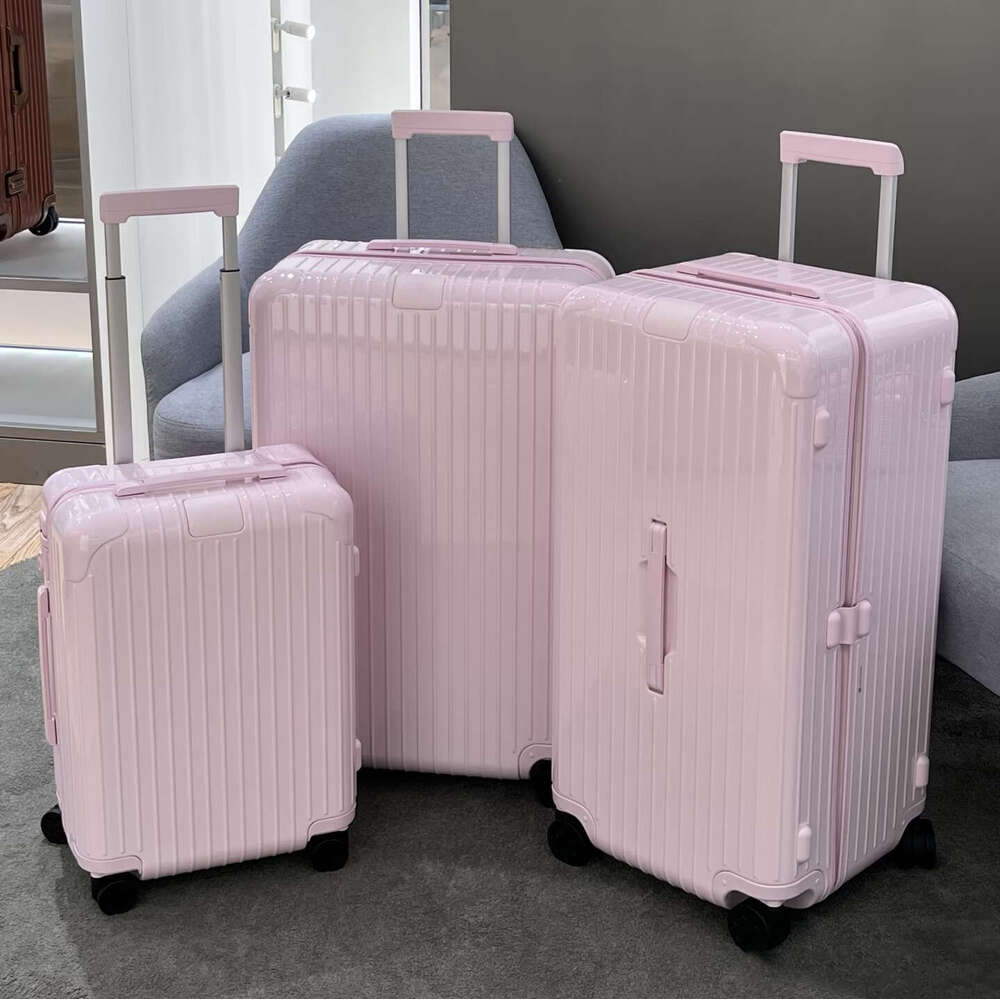 100A carry-on Designer Suitcases PC material suitcase large capacity travel luxurious luggage Multi-size Men Women Trolley case Combination