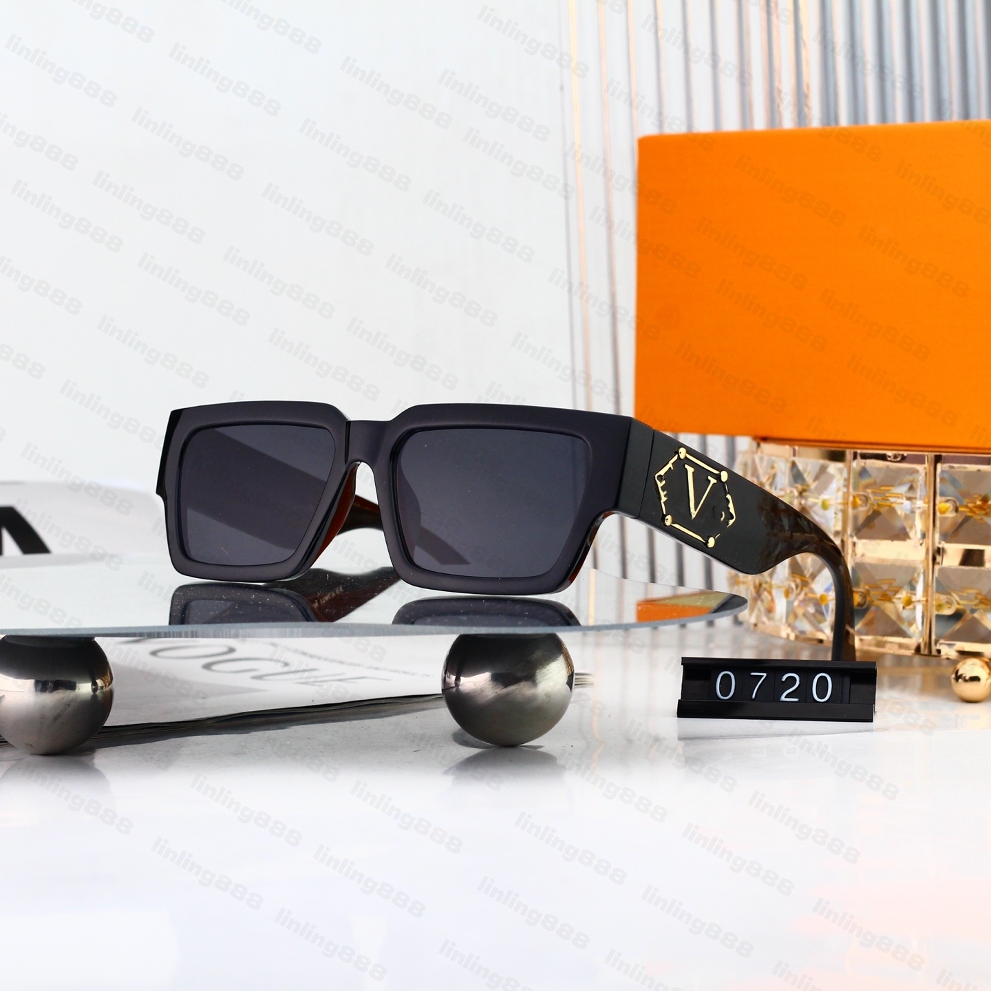 Mens Designer Sunglasses Outdoor Shades women Classic Fashion luxury Full Frame Sunshade mirror polarized UV400 protection Glasses With box AAAAA