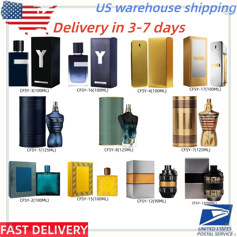 Perfume men's perfume women's perfume cologne EDP EDT fragrance perfume spray perfume oil high-quality perfume fast delivery from American warehouse