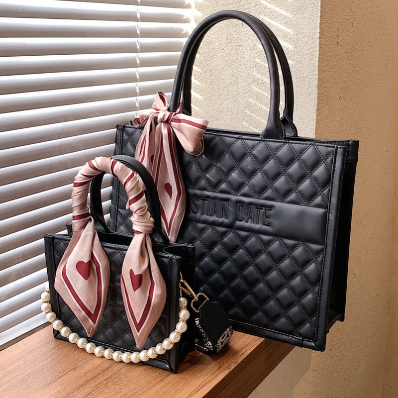 New 2026 Women's Tote Bag Large Capacity Trendy Handle Handbag Fashion Shoulder & Crossbody Bag