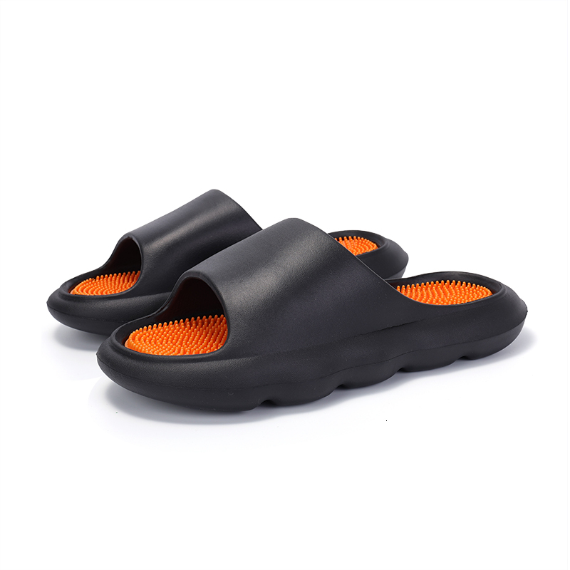 Slippers Thick Sole Acupressure Massage Slippers EVA Slides For Home Sandals Open Toe Slides Non Slip Solid Fashion Gifts Slide 8818A-1 - view 4