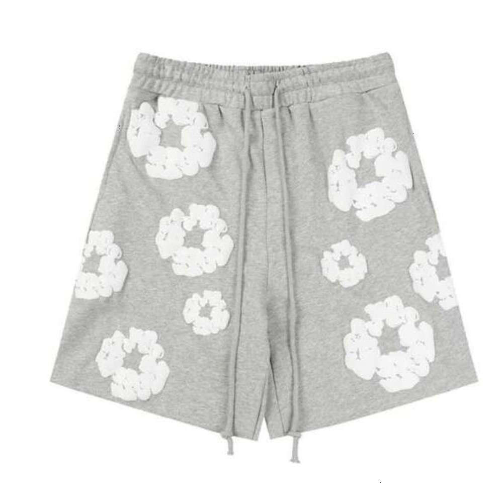 Denimly Tearsshorts Hoodie Denimly Shorts Short Kapok Pants Baggy New Summer Holes High Quality Embroidered For Denimly Cargo Cotton Wreath Shorts Denimm Tears