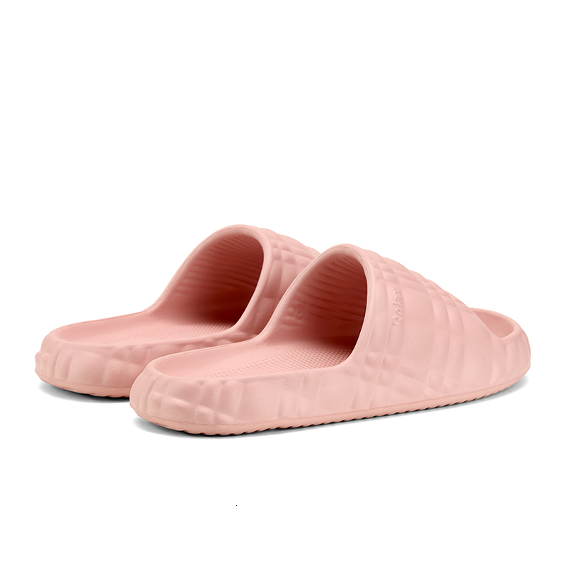 Women's Slides Fashion Grid Fashion Gifts Design Slippers Comfortable Lightweight EVA Slides For Home Sandals Fashionable Non Slip Solid Slide Ch - view 7