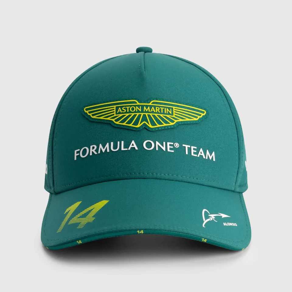 2026 Aston Martin Racing Team Baseball Fernando Alonso Same Style Men Leisure Sunscreen Sun Hat Daily Training Peaked M260327