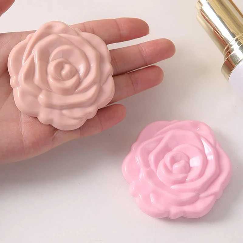 1PCS Portable Retro Rose Mini Mirror Small Pocket Makeup Mirror Double Sided Hand Mirrors Compact Cosmetic Beauty Tool H260327