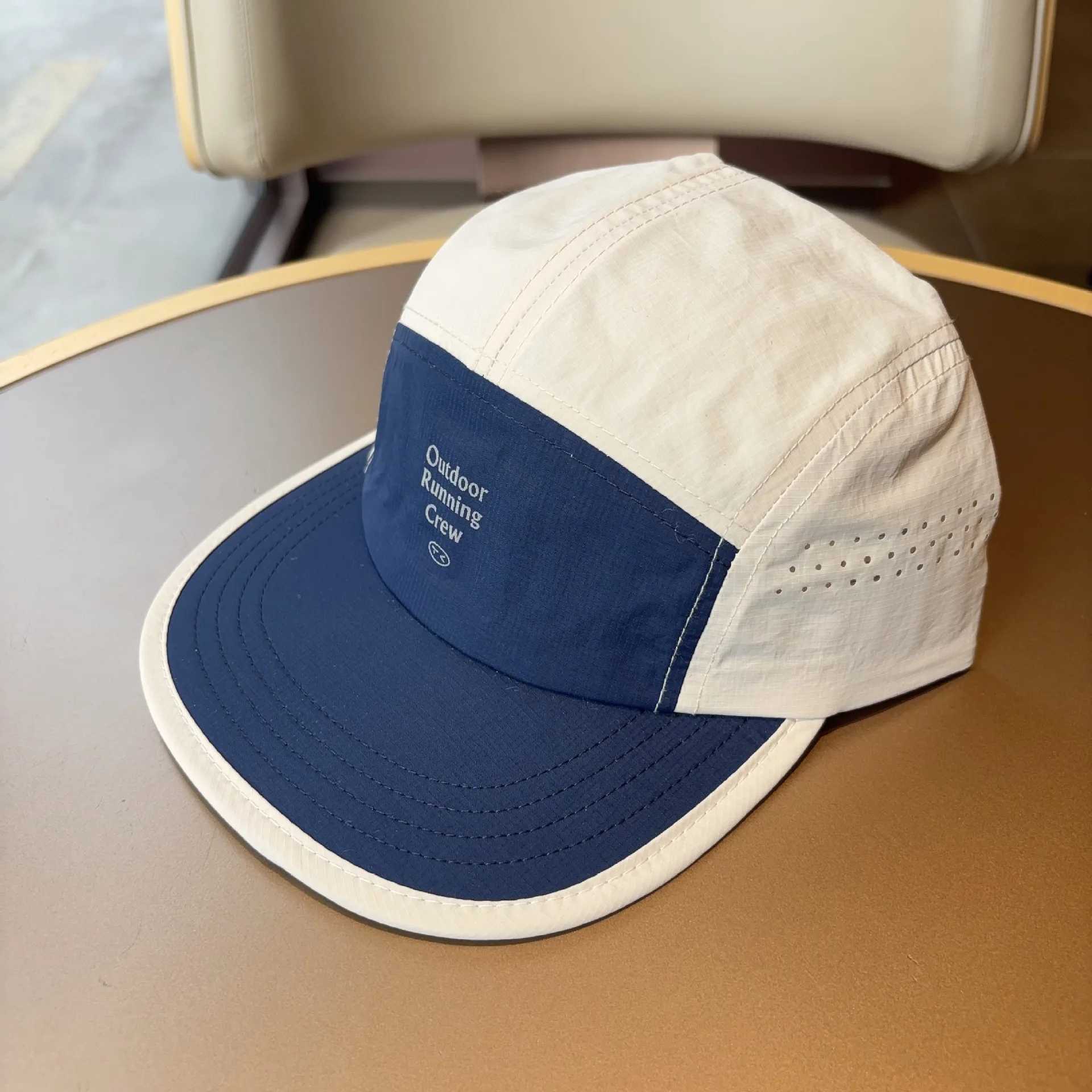 2026 New 5 Panel Running Men Women Lightweight Quick Dry Nylon Hat Outdoor Sports Breathable Flat Brim Baseball M260327