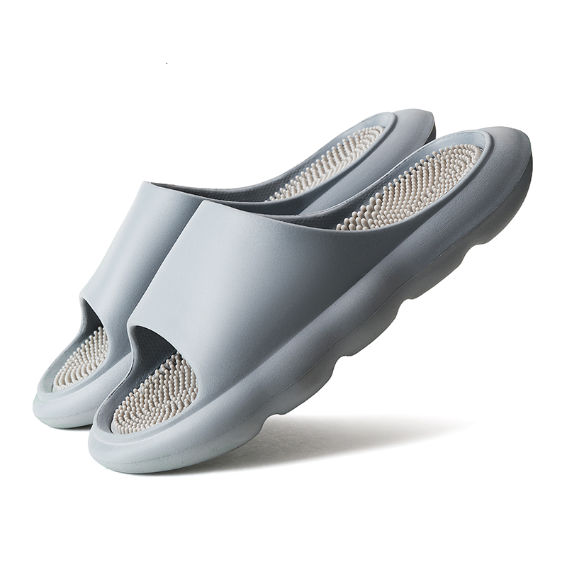 Slippers Thick Sole Acupressure Massage Slippers EVA Slides For Home Sandals Open Toe Slides Non Slip Solid Fashion Gifts Slide 8818A-1 - view 5