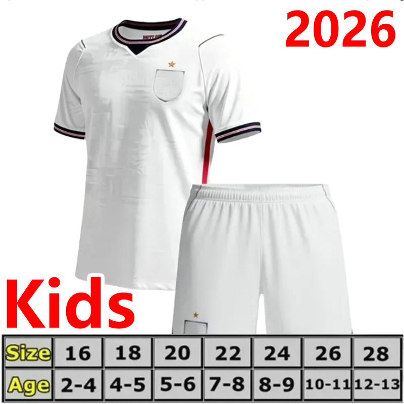 2026 FODEN BELLINGHAM soccer jersey 25 26 home away RICE KANE PALMER football shirt SAKA BOWEN men women kids uniforms