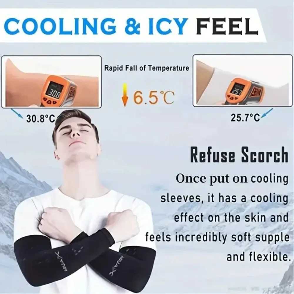 Cooling arm sun sleeves 3 pairs set breathable fabric suit for hiking cycling fishing and daily sun care need D260326