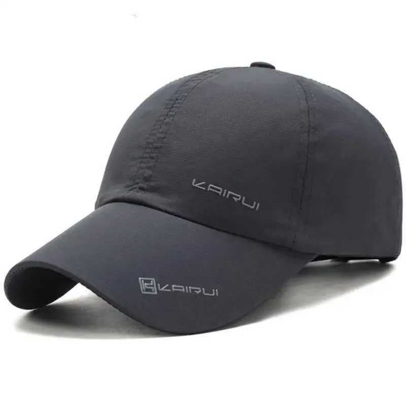 Unisex Breathable and quick drying Snapback Baseball Caps Spring and Autumn Outdoor Adjustable Casual Hats Sunscreen Hat M260327