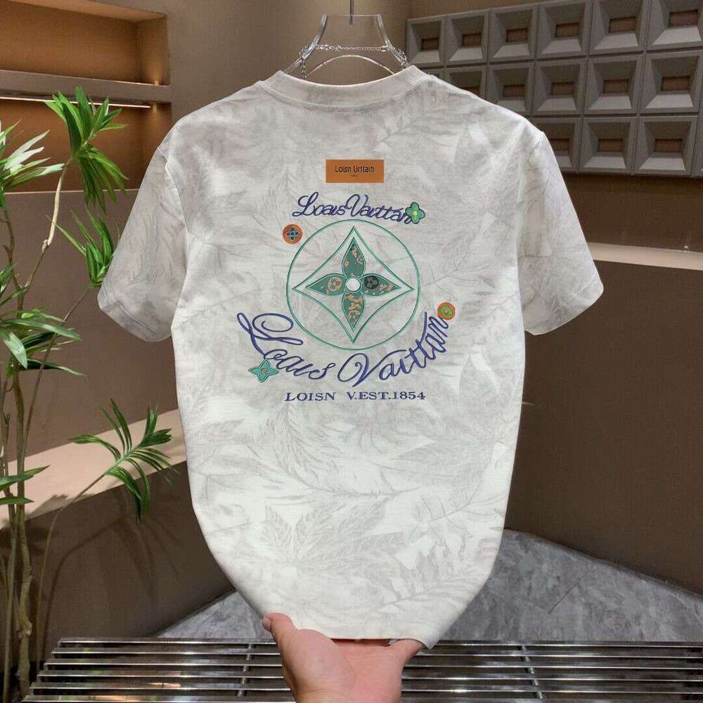 Korean style comfortable casual short with unique design fashionable top half sleeve T shirt trendy brand for men