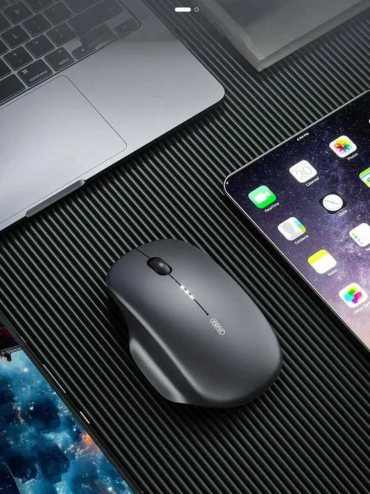 Wireless Mouse Type-c Rechargeable Silent Visualisation Power 24G Mouse Business Office Computer Laptop Universal Mouse D260327