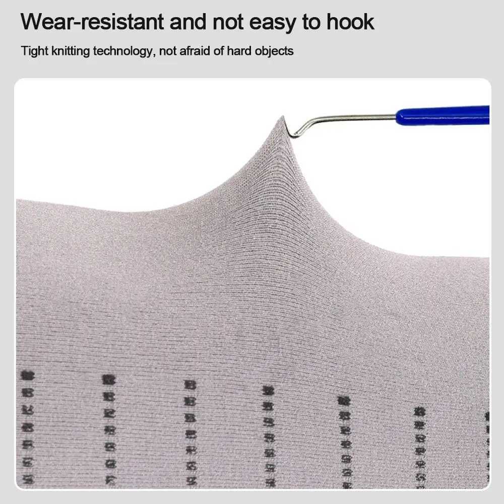 2PCS Ice Silk Sunscreen Sleeves Mens Cycling Sports Elastic Arm Guards Quick-drying Sweat-absorbent Cooling Sleeves Cover D260326