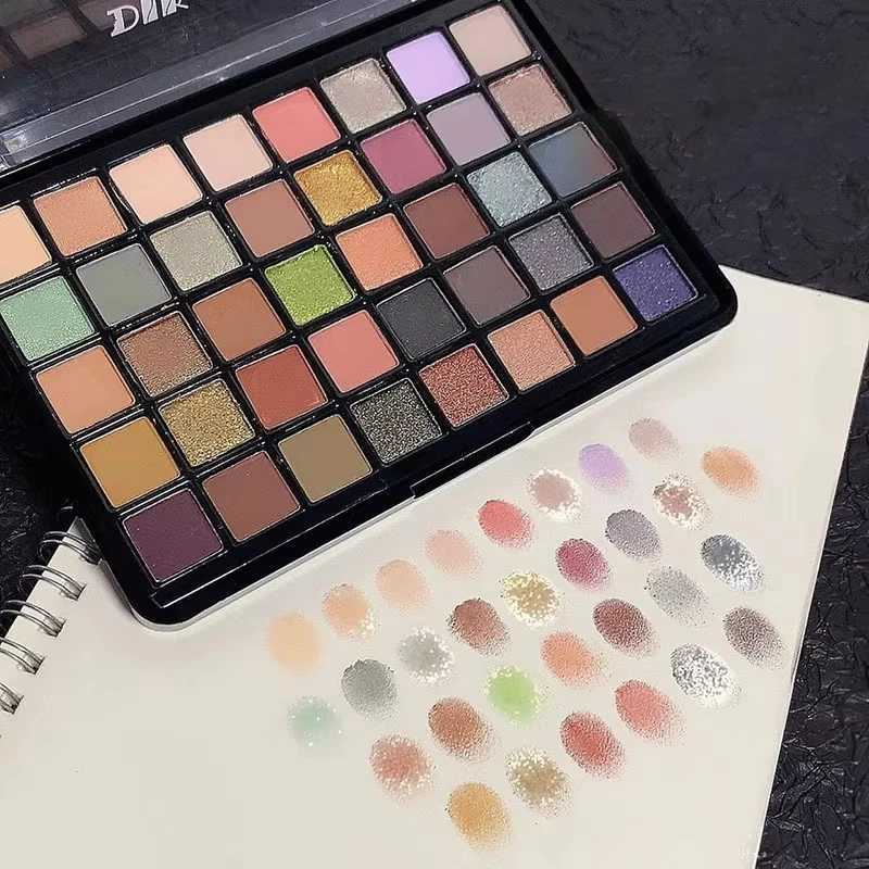 40 color Eyeshadow Palette Makeup Glitter Pearlescent Earth Color Utopia Sequin Long-Lasting Eye shadow Palette Makeup Cosmetics H260327