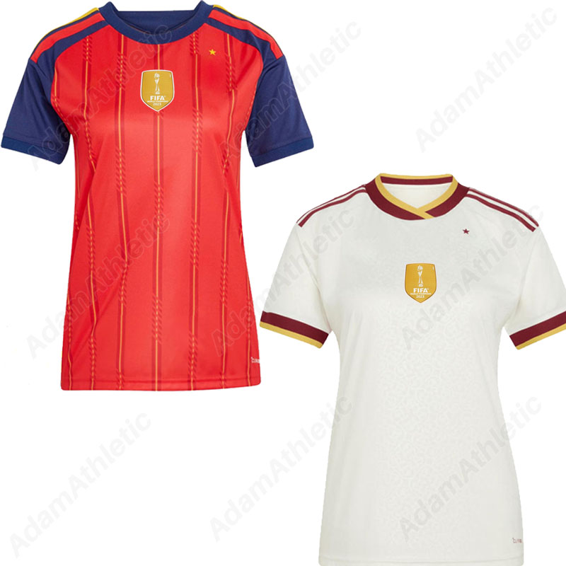 Spanish women's jerseys 2026 world cup ALEXIA football shirts crop top kids kit 26 27 LAMINE YAMAL WILLIAMS JR. soccer jersey