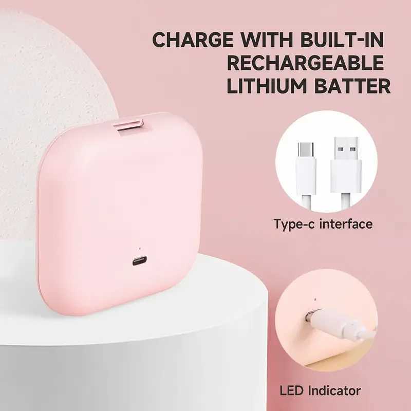 Portable Lighted Pocket Vanity Makeup Mirror with Eyebrow Tweezers 1X/3X Magnifying Mini Travel Compact Cosmetic Mirror with LED H260327