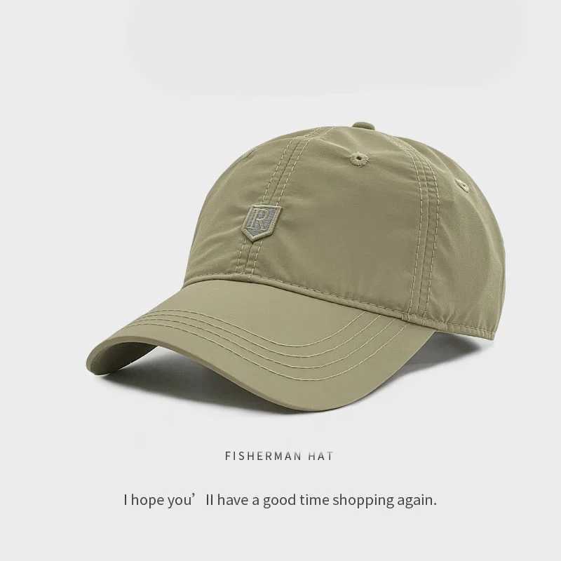 Outdoor Quick-drying Fishing Hat For Women Men Summer Sun Hat Baseball Casual Breathable Adjustable Sun Protection Hats M260327