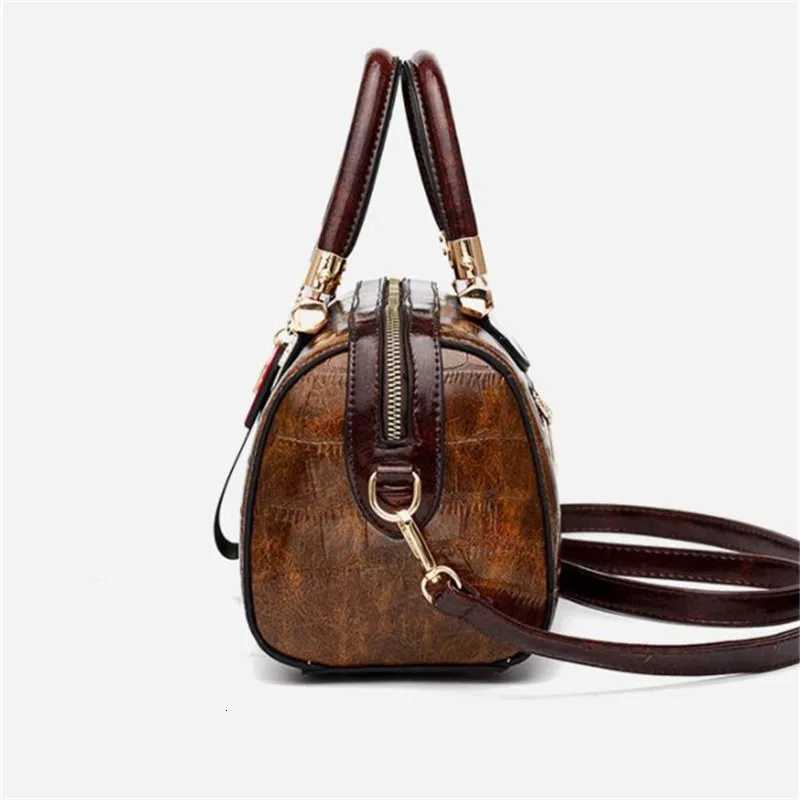 Luxury Design Handbags Shoulder Bags Top Quality PU Leather Women Handbag Classic Crocodile Tote Bag Female Messenger Bag Bolso C260327