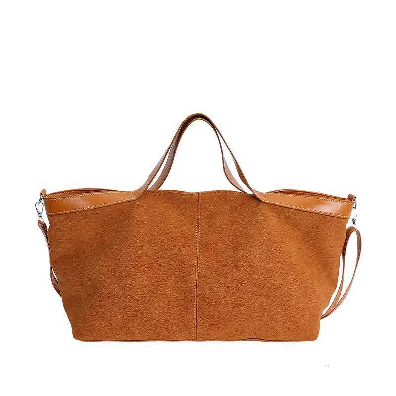 Large Capacity Casual Tote Bags For Women Versatile Handbag Suede PU Leather Commuting Crossbody Shoulder Bag For Daily Used C260327