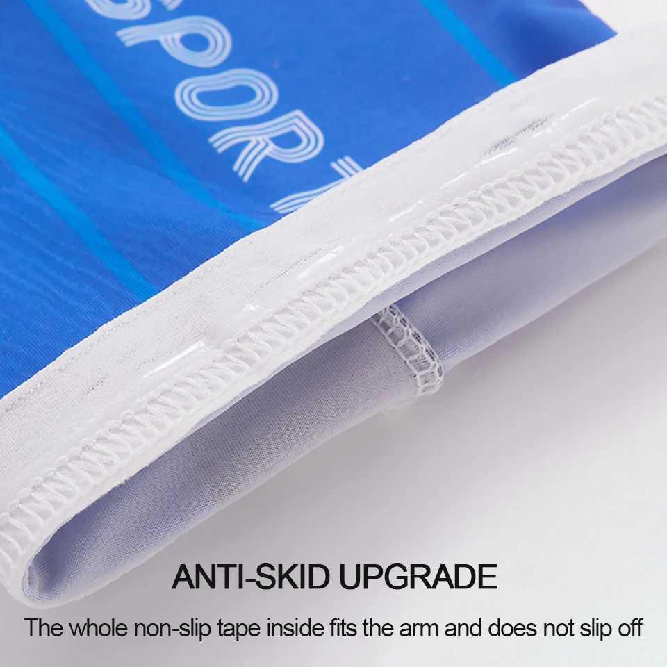 GTUBIKE 2Pcs Set Summer Ice Silk Cycling Arm Sleeves Breathable Bandana Mask Combination Suit Elastic Cold UV Sun Protection D260326