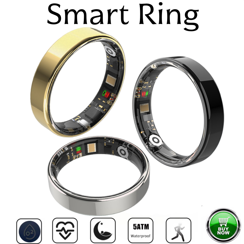 Oura Smart Ring 4Th Generation Smartphone exercise modes sleep dynamic ring touch count display time Waterproof multi functional health tracker Smart Ring