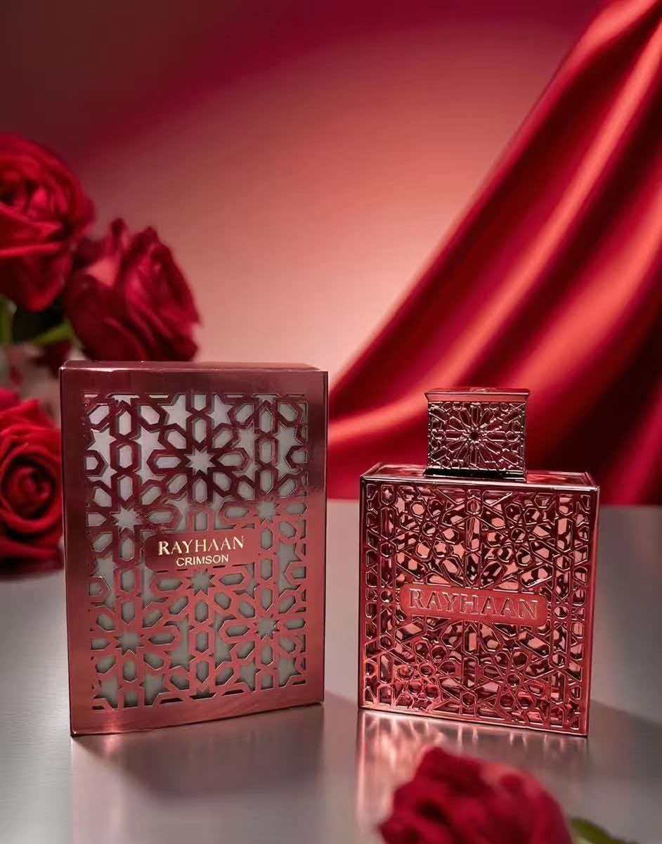 RAYHAAN Elixir Crimson Fresh Wave Eau de Parfum Spray Unisex 100ml Arab Perfumes Lasting Spicy Woody Amber Perfume