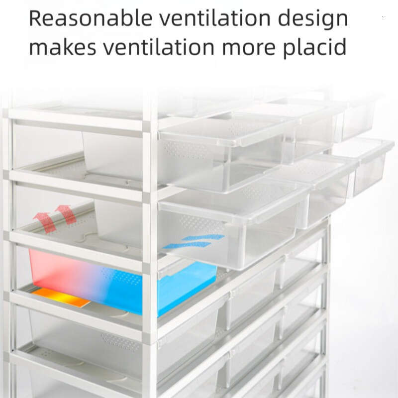 45M Series: Reptile Rack Silver Frame Aluminum Alloy Transperant Box Reptile Enclosure Bearded Dragon Giant Leopard Gecko Snake Breeding Cage Terrariu