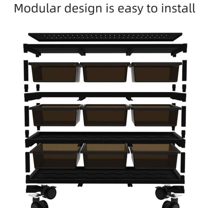 AR Adult Series: Reptile Rack habitat Black Aluminum Alloy Transperant Box Reptile Pet Snake Leopard Print Eyelash Giant Gecko Breeding Enclosure cage