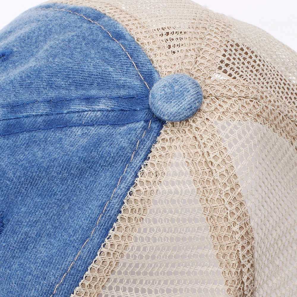 Fashion Men Baseball Hot Sale Unisex Trucker Hat Multi Colors Plain Baseball Women Men Washed Cotton M260327